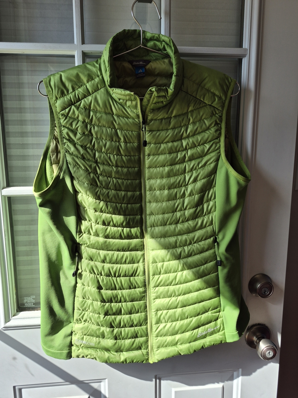 Eddie Bauer First Ascent MicroTherm StormDown Quilted Goose Down Packable Vest